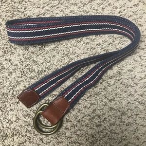 J. Crew | Size S/M. Blue/Red/White Belt